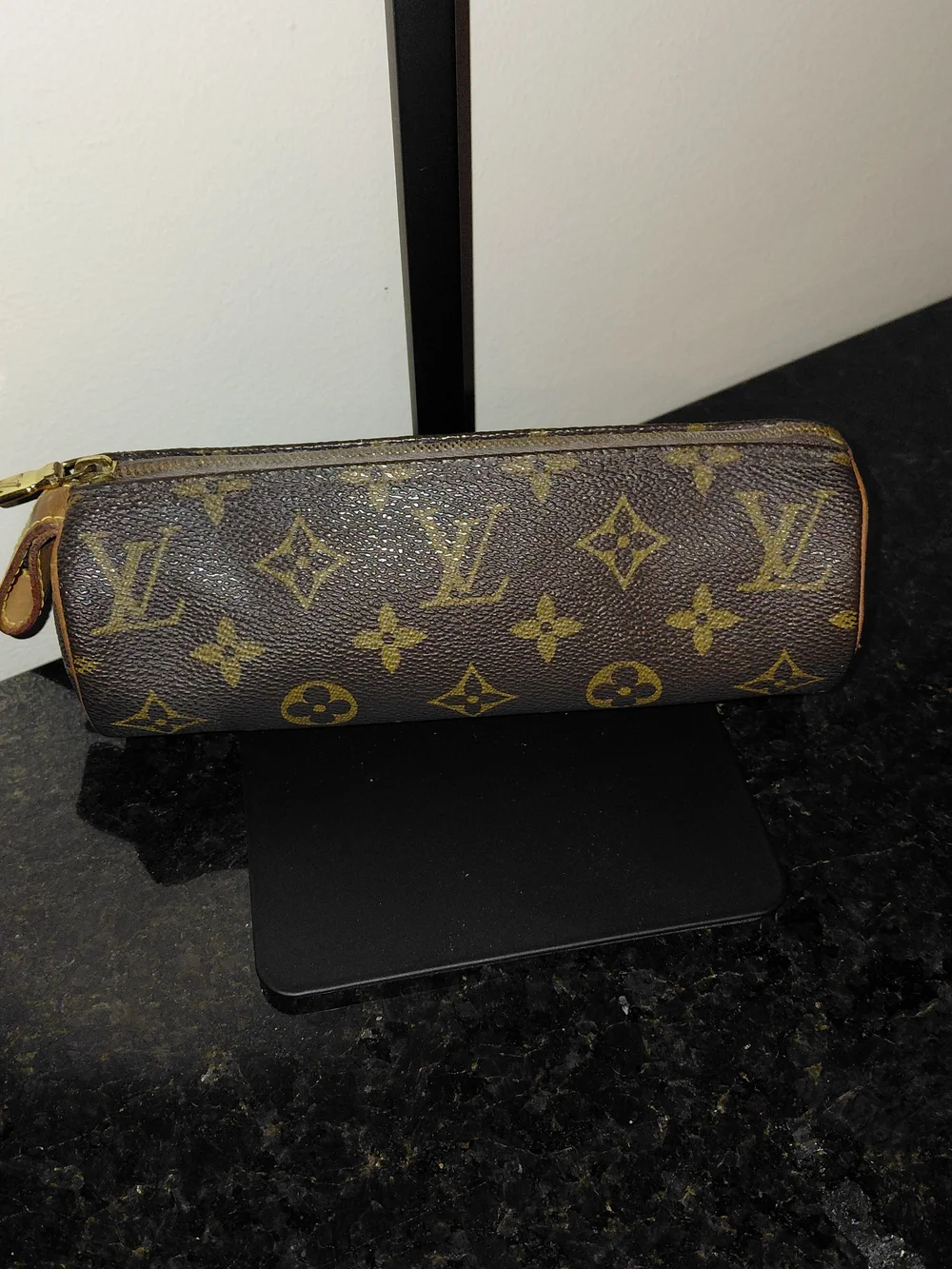 Louis Vuitton Monogram Canvas Trousse Rondo Round Pouch - Brown/Gold